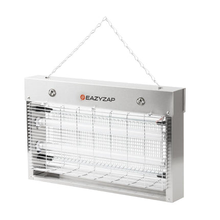LED Insect Killer 14W Brushed Stainless Steel | Eazyzap 5