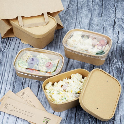 Recyclable PET Lids for Rectangular Containers | Fiesta 6
