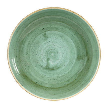 Stonecast Samphire Green Evolve Coupe Bowl 24.8cm | Churchill