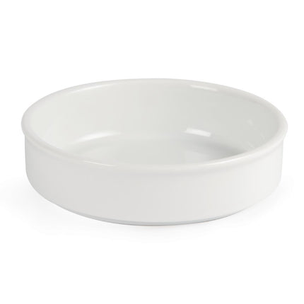Stackable White Porcelain Tapas Plates 13.4cm | Olympia (6 Pieces) 2
