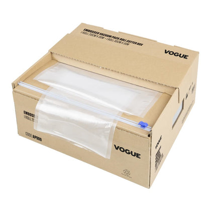 Vacuum Packaging Roll with Cutter Box (Embossed) | Vogue | Double Pack | 200 mm & 300 mm 3