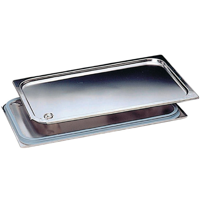 Silicone-Sealed Spill-Proof GN 1/2 Lid | Matfer Bourgeat