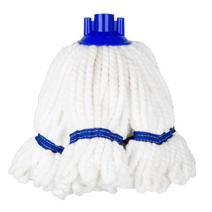Microfiber Mop Head Blue Stripe 150g | Jantex