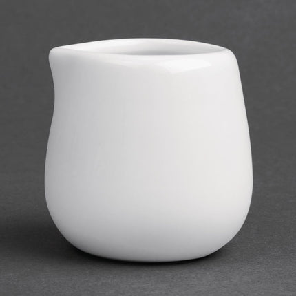 Whiteware Milk Jug 4.3cl | Olympia