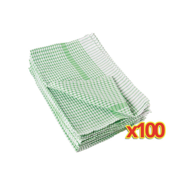 Green Wonderdry Kitchen Towels 75x50cm | 75% Cotton 25% Polyester