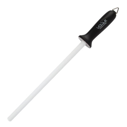 Ceramic Sharpening Rod 30.5cm with Non-Slip Handle | Vogue