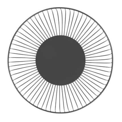 Round Wire Food Display Tray Black 285x85mm | Olympia 6