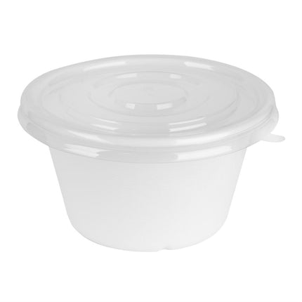 Recyclable PET Lids for 400ml and 500ml Bowls | Fiesta 3