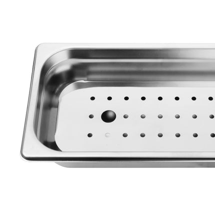 Stainless Steel Gastronorm Drainage Plate | Vogue | GN 1/4 5