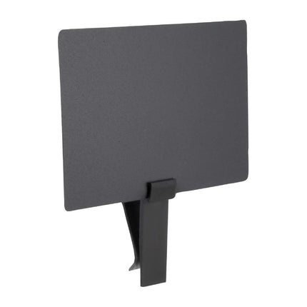 Clip Tag Holder Mini Chalkboard Labels | Securit | Pack of 6 3