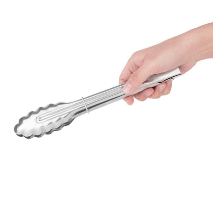 Catering Tongs 245mm with Lock | Nisbets Essentials 2