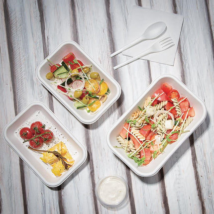 Compostable Food Containers 340ml | Fiesta 4