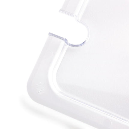 Polycarbonate Lid with Spoon Slot | Vogue | GN 1/2 4