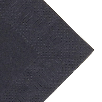 Compostable Lunch Napkins Black 33cm | Duni | 1000 Pieces 2