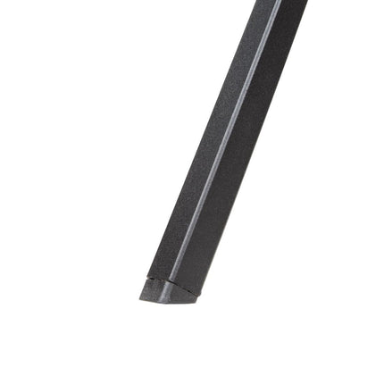 Square Steel Bistro Table Black 70cm | Bolero 5