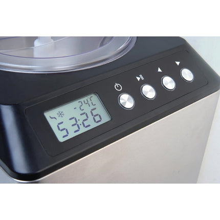 2L Professional Ice Cream Maker with Built-in Compressor | Buffalo 2