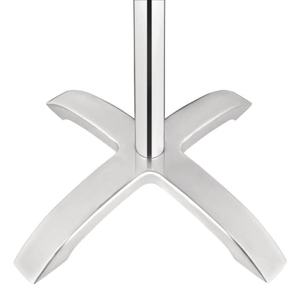 Brushed Aluminium Table Leg | Bolero 2
