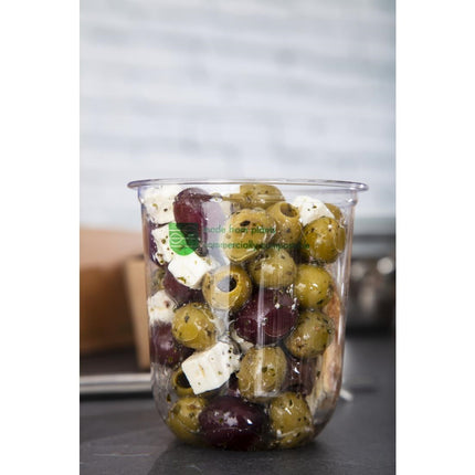 Compostable Round Containers 473ml | Vegware 96 Series 5
