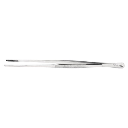 Stainless Steel Micro Tweezer with Rounded Tip 30cm