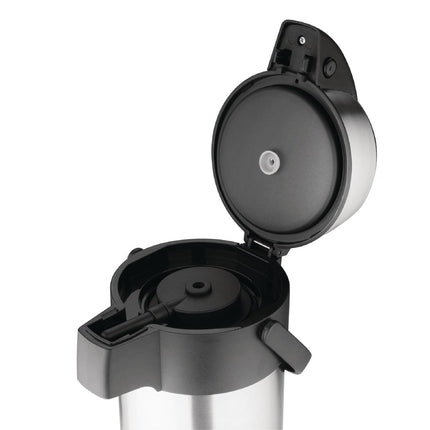 3L Stainless Steel Pump Thermos Jug for Tea | Olympia 4