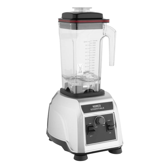 Nisbets Essentials Blender 1.6L | 1.5kW Motor | Variable Speed & Pulse