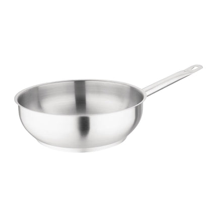 Stainless Steel Induction Saute Pan 24cm | Vogue 6
