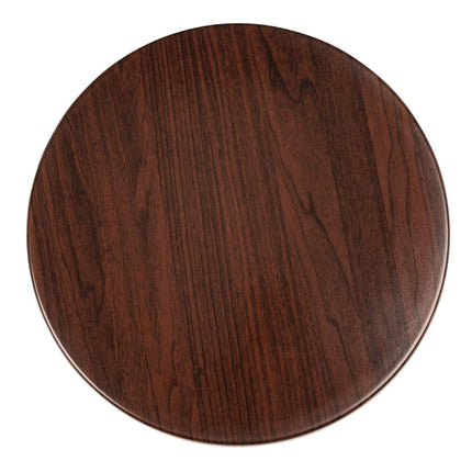 Round Dark Brown Tabletop 80cm | Bolero