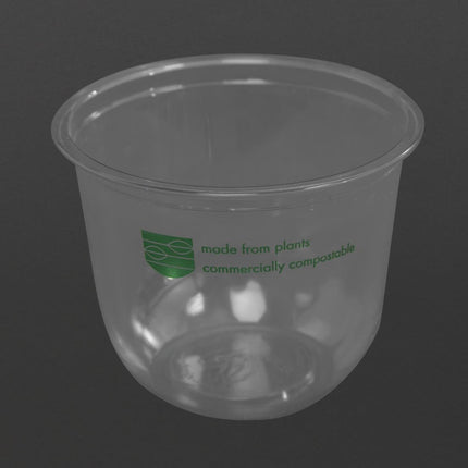 Compostable Round Containers 355ml | Vegware 96 Series 5