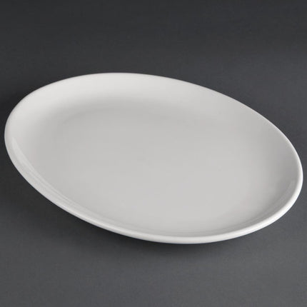 Oval Coupe Plates 30.5x24.1cm | Olympia Athena | 6 Pieces 2