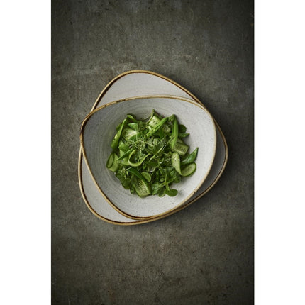 Raw Lotus Grey Bowls 178mm | Churchill Stonecast Raw 3
