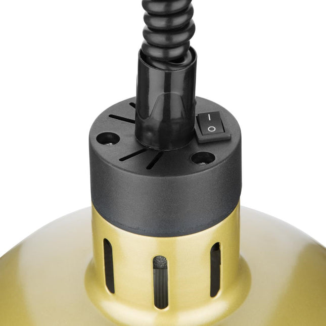 Wide Extendable Heat Lamp Gold | Buffalo 2