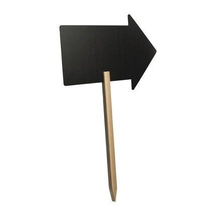 Securit Chalkboard Arrow Sign with Chalk Marker 2