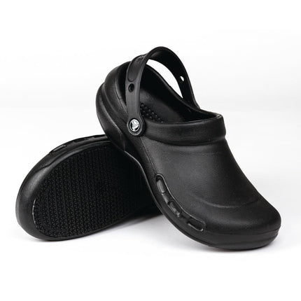 Slip-Resistant Black Clogs | Crocs | Size 43 | ASTM F1677 Certified 4