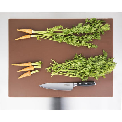 LDPE Cutting Board Brown 600x450x10mm | Hygiplas 5