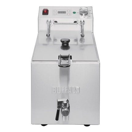 Single Tank Countertop Fryer 8L with Timer 2.9kW | Buffalo