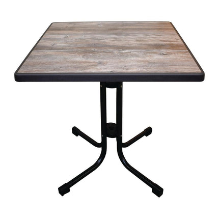 Foldable Vintage Terrace Table 70 x 70 cm | Limburg