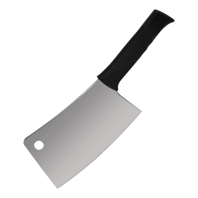 Black Cleaver Knife 20.5cm Stainless Steel | Vogue