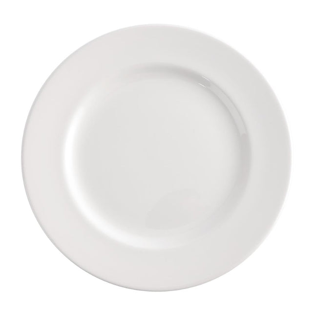 White Porcelain Classic Dinner Plate 31cm | Churchill Whiteware 2