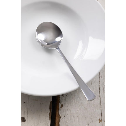 Soup Spoons | Olympia Clifton | 12 Pieces | Polished 18/0 Stainless Steel 5