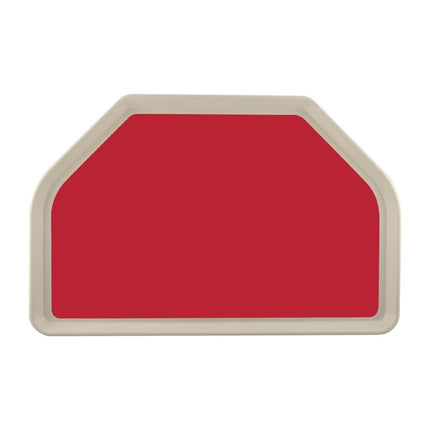 Polyester Trapeze GN Serving Tray Red