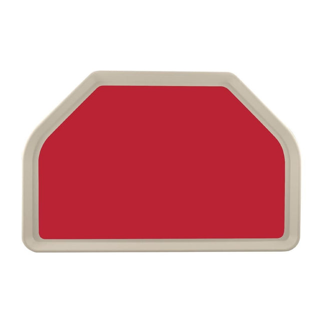 Polyester Trapeze GN Serving Tray Red