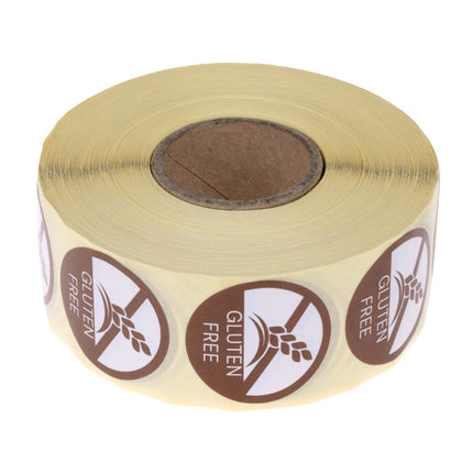 Reusable Gluten-Free Food Labels | Hygiplas | 1000 Pieces 4