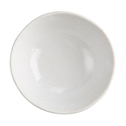Olympia Denim White Coupe Bowls 160mm (6 Pieces)