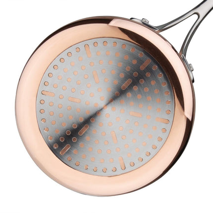 Copper Tri-Wall Induction Saucepan 16cm | Vogue 3