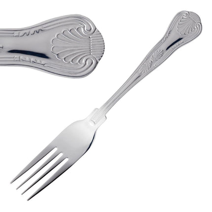 Table Fork 18/0 Stainless Steel Polished | Olympia Kings | 207mm