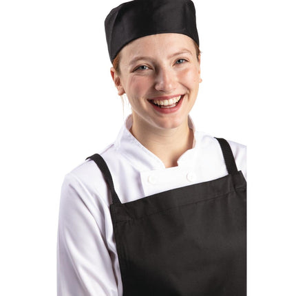 Unisex Black Poly-Cotton Skullcap L | Whites 4