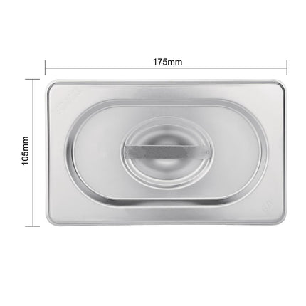 Stainless Steel Lid GN 1/4 | Vogue 4