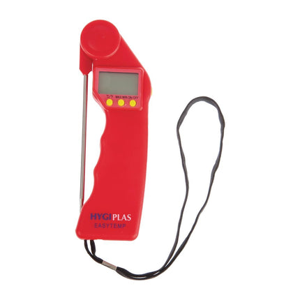 Easytemp Digital Pocket Thermometer Red | Hygiplas 4