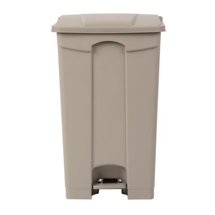 87L Pedal Bin with Airtight Lid | Jantex Beige