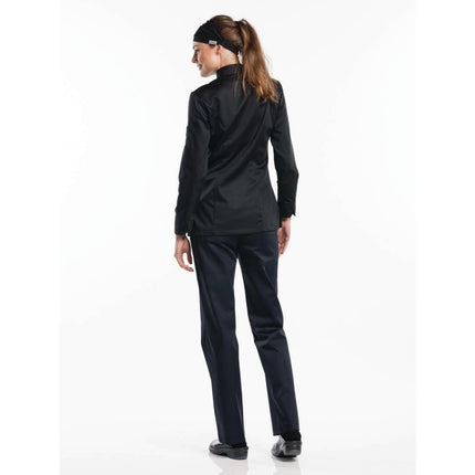 Women's Chef Jacket Black | Chaud Devant Monza | Size S 4